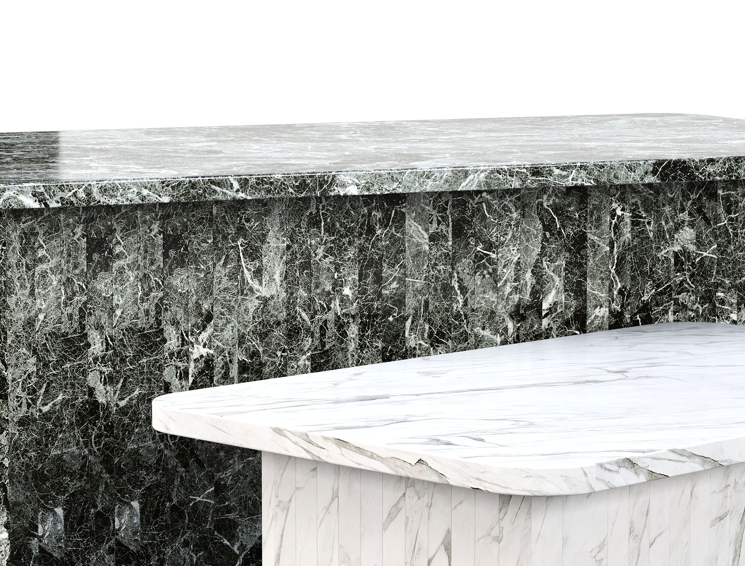 Oliva Rectangle Dining and Coffee Table RD13  3D model_2