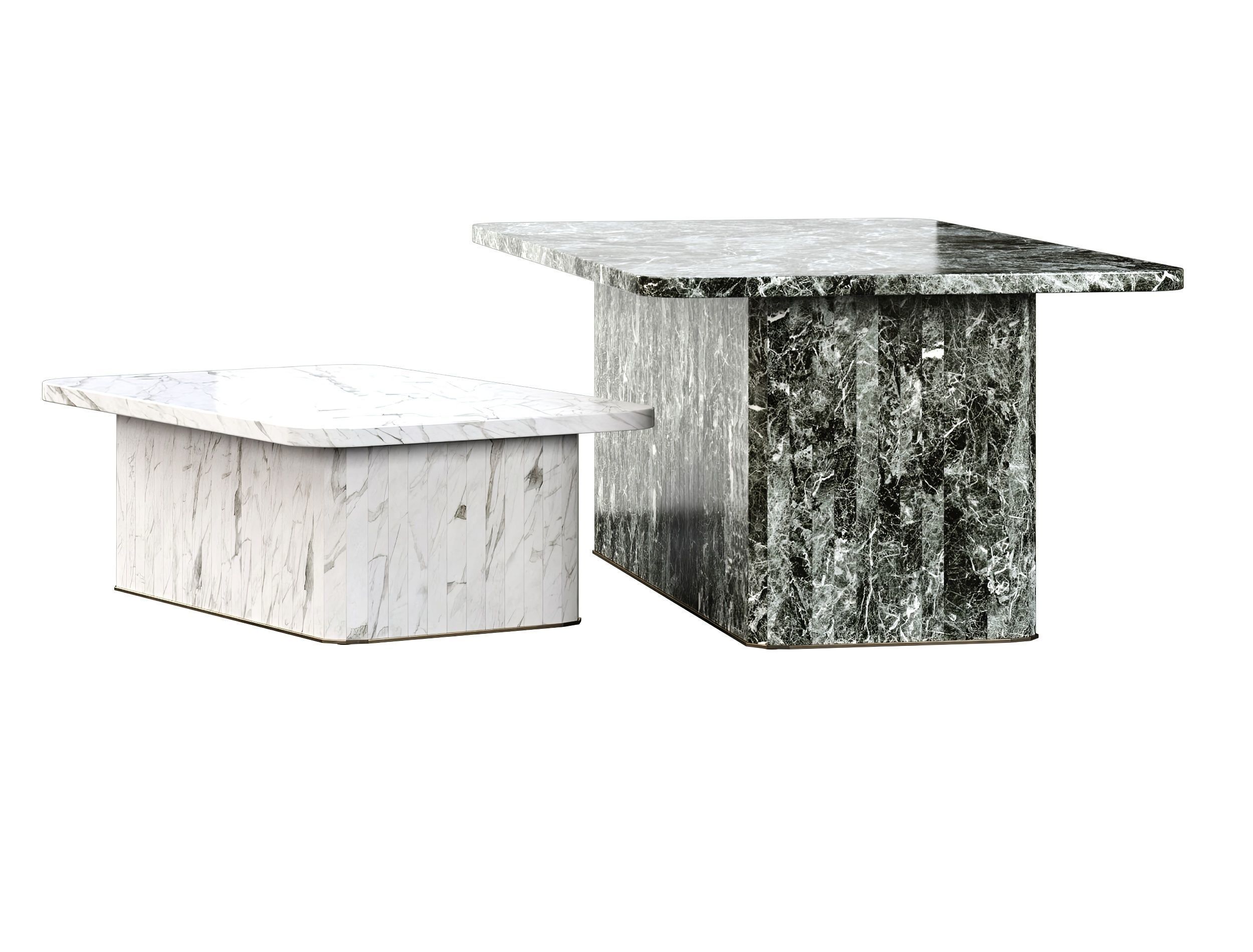 Oliva Rectangle Dining and Coffee Table RD13  3D model_6