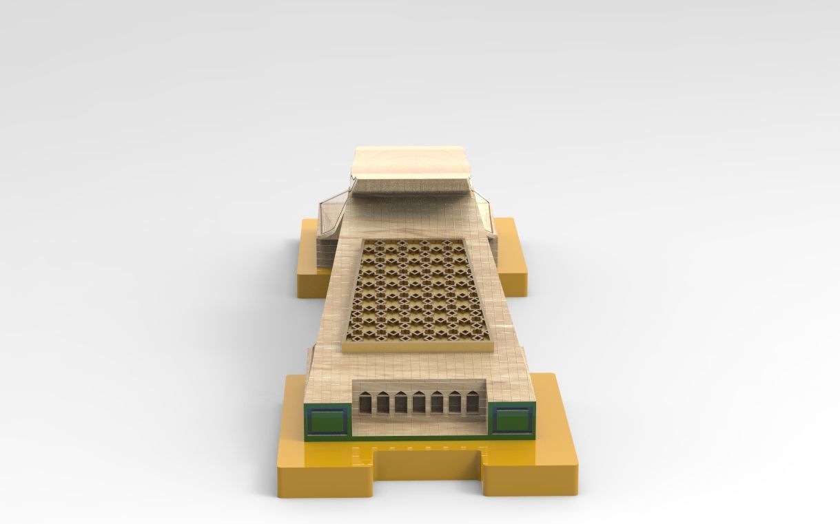 THE GATE OF MECCA  3D print model_10