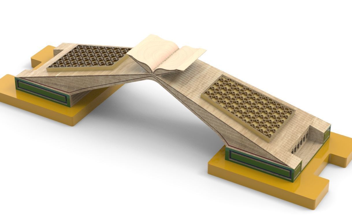 THE GATE OF MECCA  3D print model_8