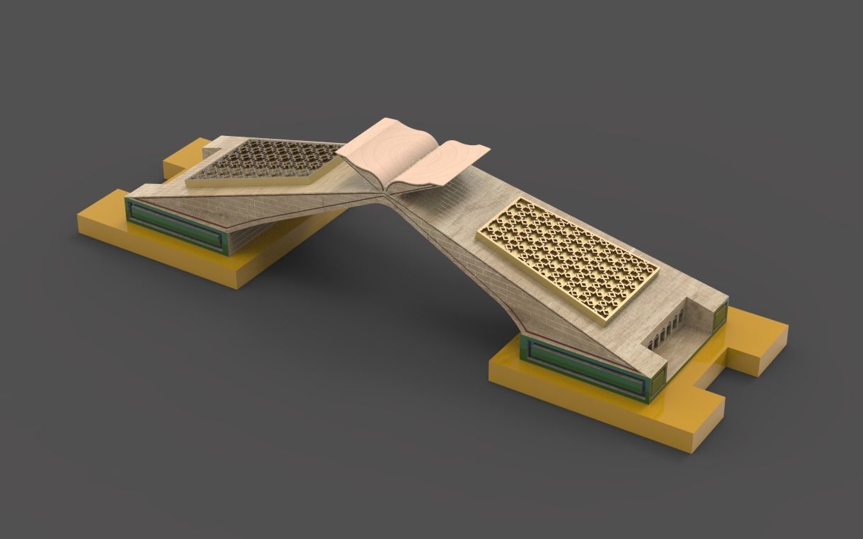 THE GATE OF MECCA  3D print model_2