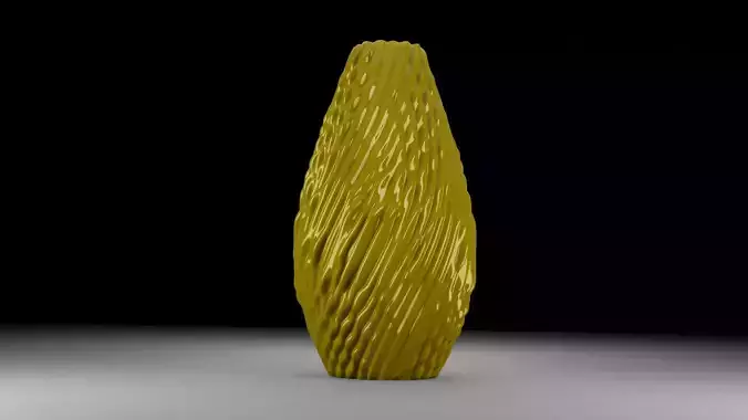 Lamp or Vase Modern Spiral