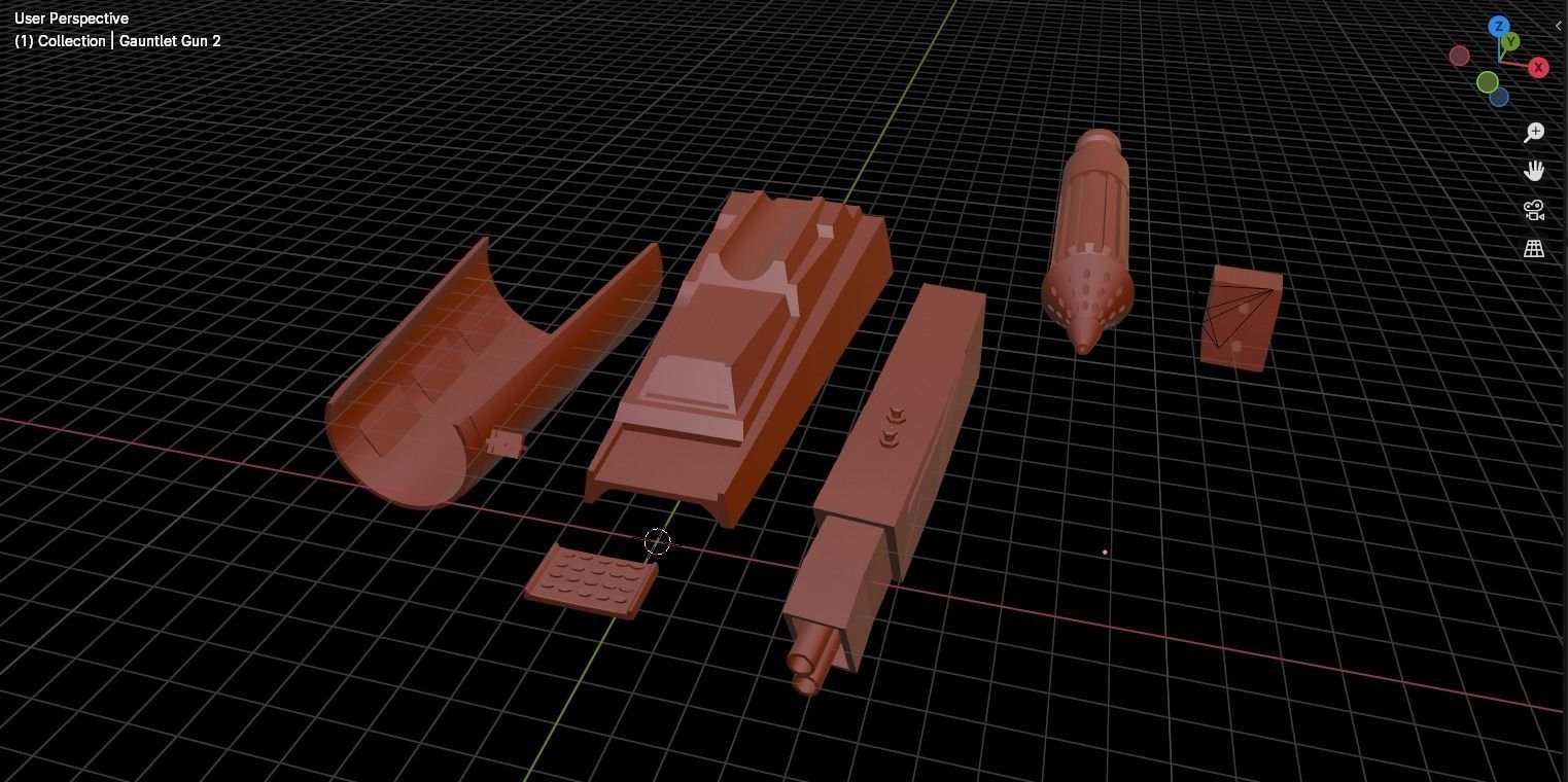 Boba fett gauntlets 3D print model_7