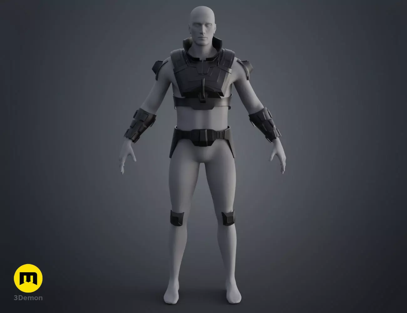 Glossu Rabban Harkonnen armor - Dune 3D print model_0