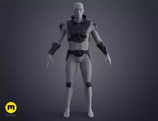 Glossu Rabban Harkonnen armor - Dune 3D print model
