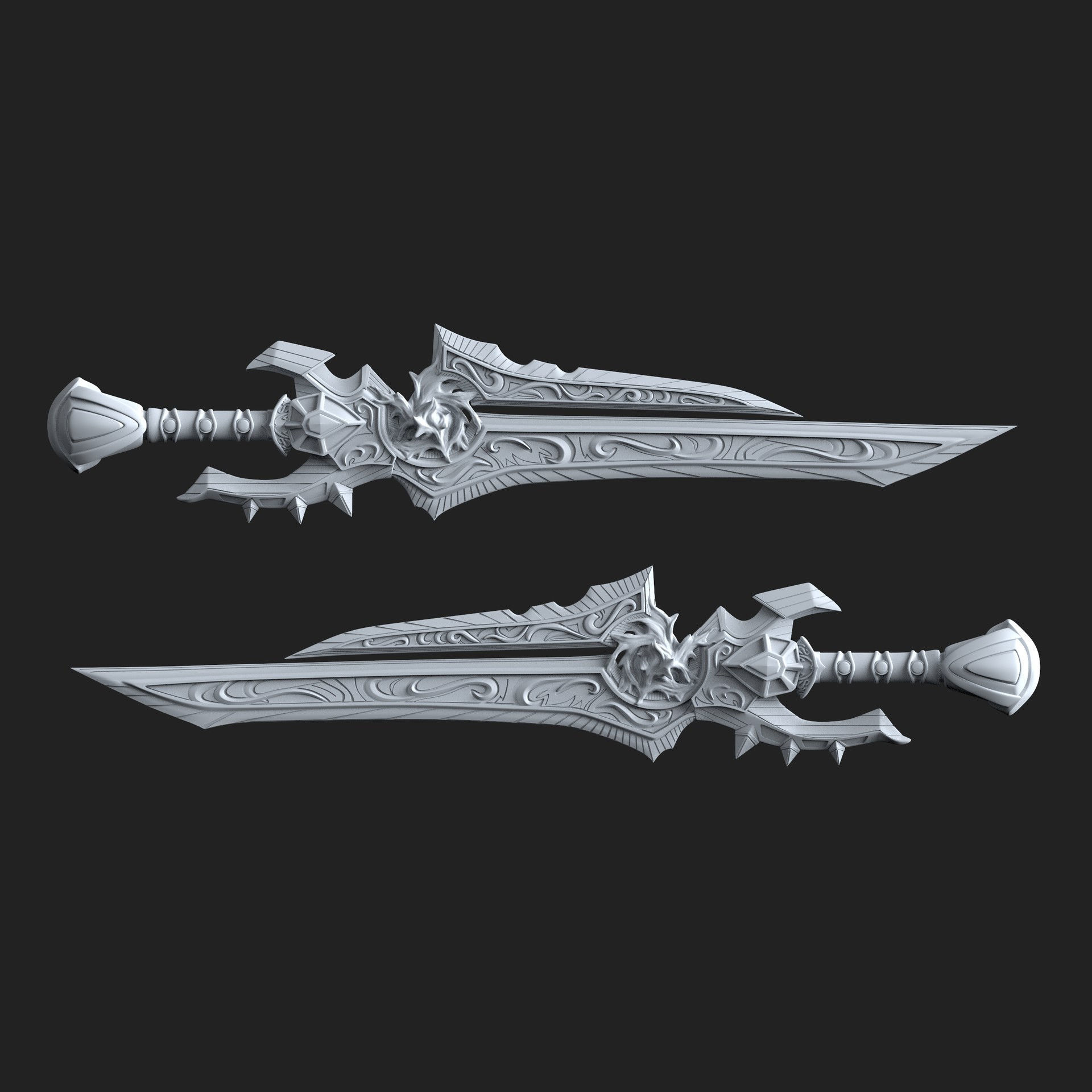Anduin Wrynn Full Armor Set 3D Model Ready to Print 3D print model_6