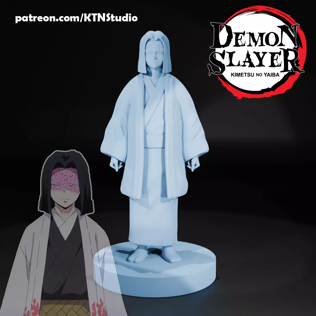 KAGAYA UBUYASHIKI - KIMETSU NO YAIBA - 3D PRINT 3D print model_0