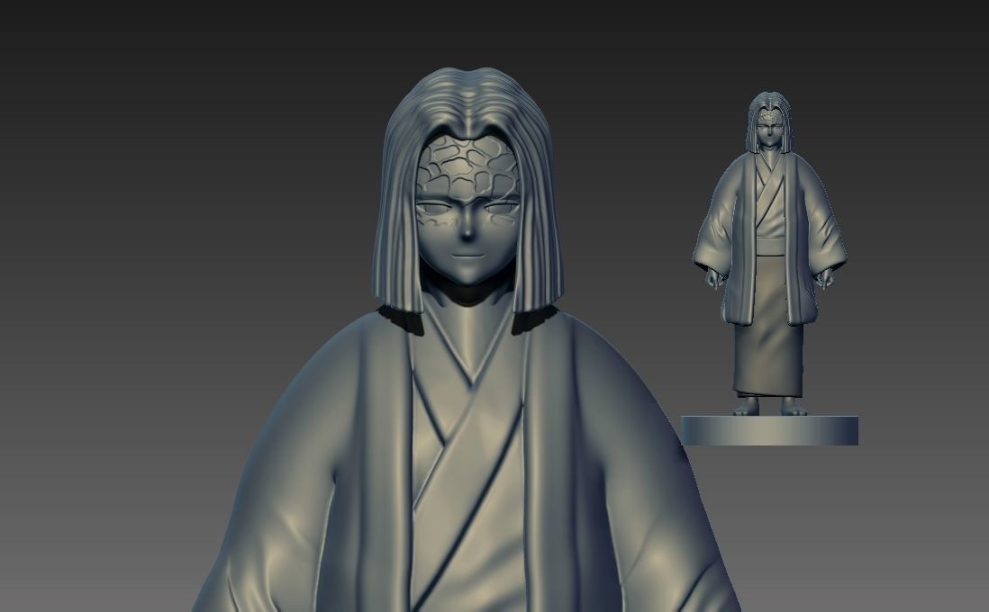 KAGAYA UBUYASHIKI - KIMETSU NO YAIBA - 3D PRINT 3D print model_1