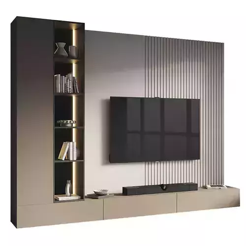 TV wall set 80