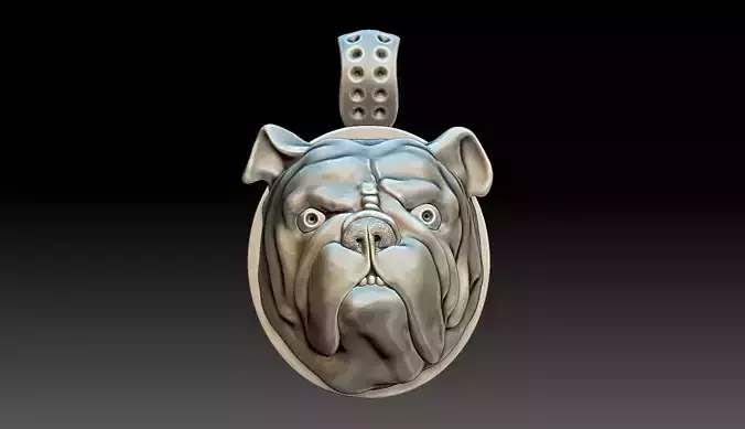 Bulldog Pendant