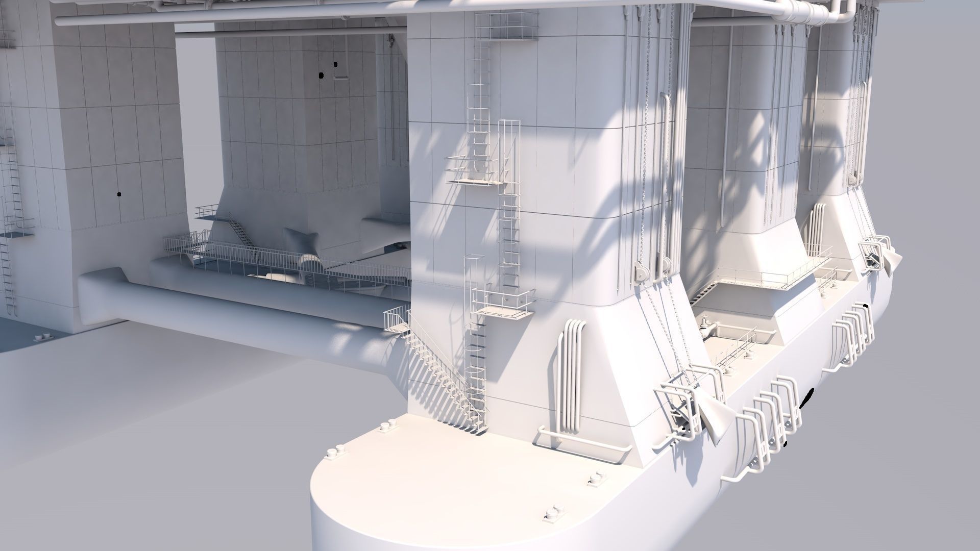 Oil platform 3D model_18