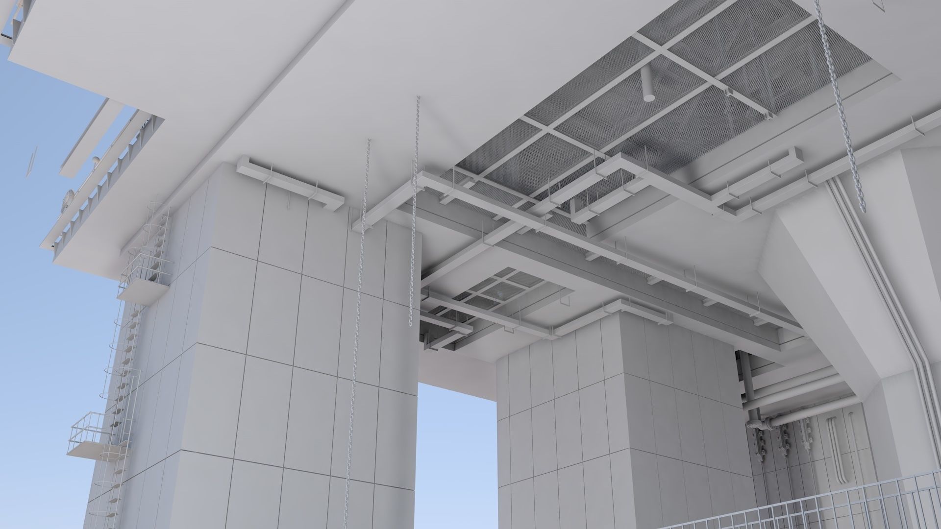 Oil platform 3D model_25