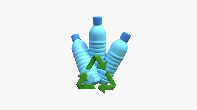 Recycle Plastic Bottle 3D model