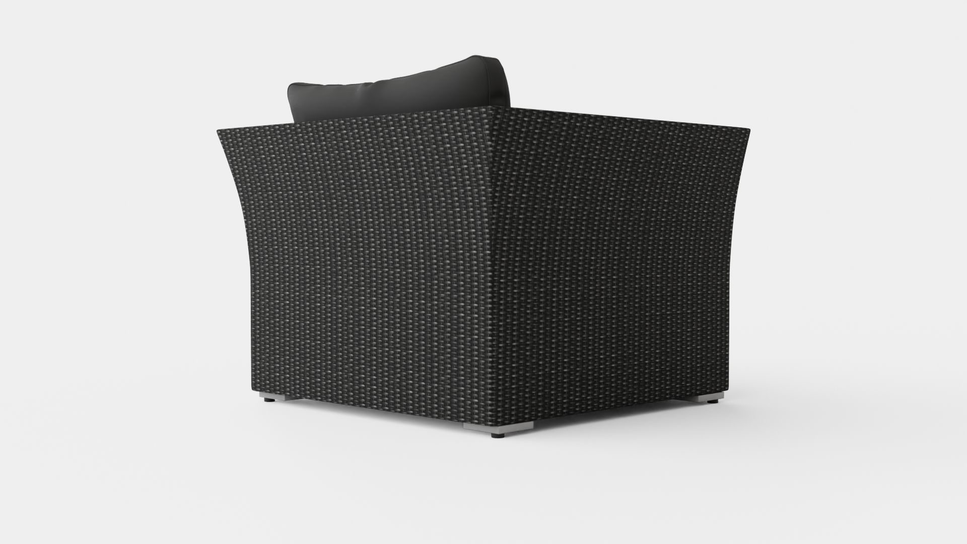 Caracas Lounge Set Chair Low-poly 3D model_3