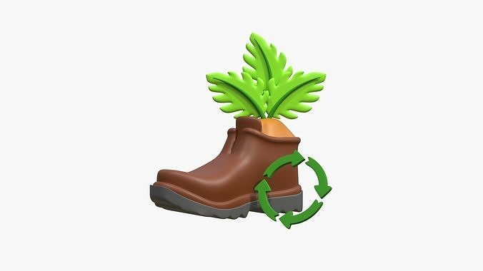 Recycle Shoes 3D model