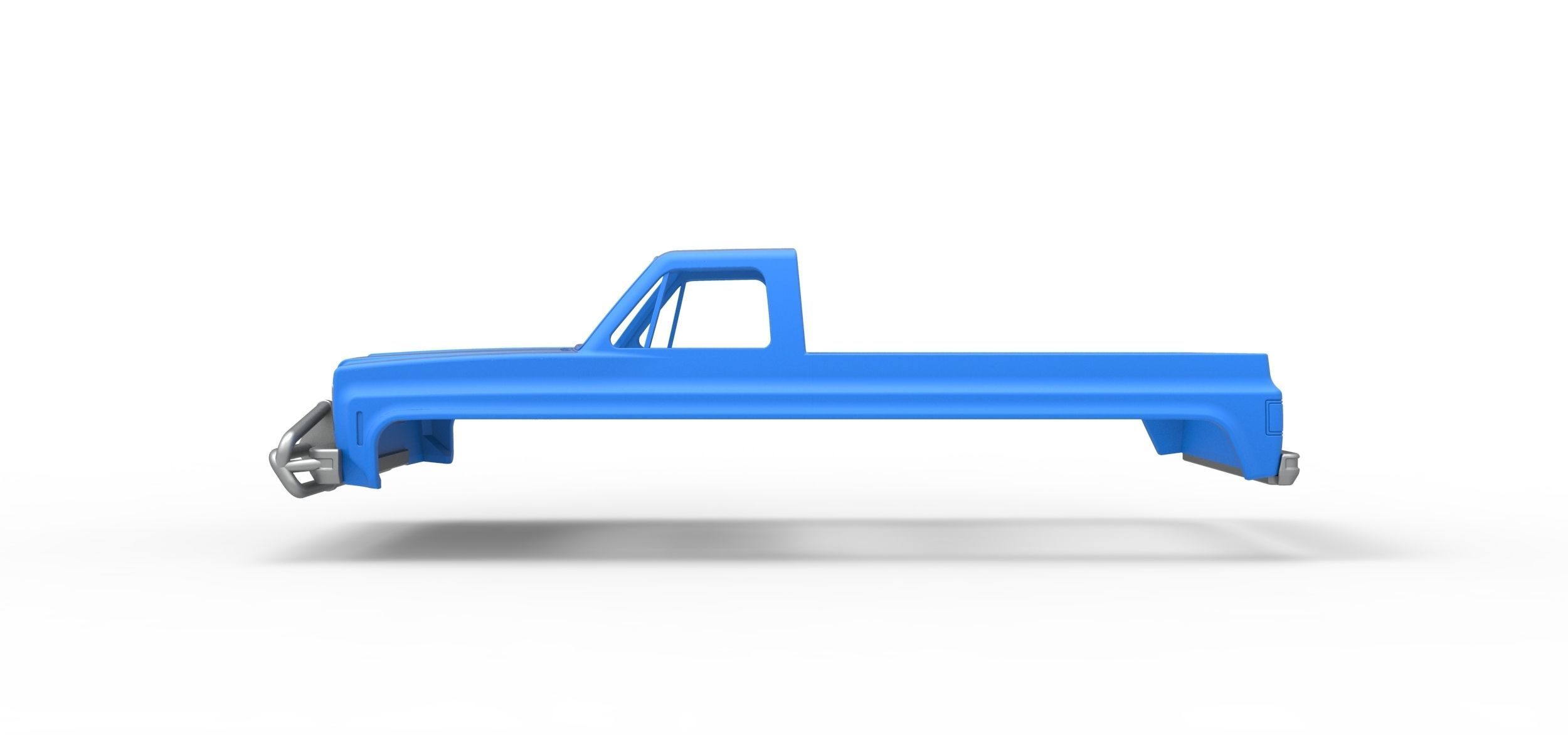 Shell for Vintage Monster tank Scale 1 to 25 3D print model_6