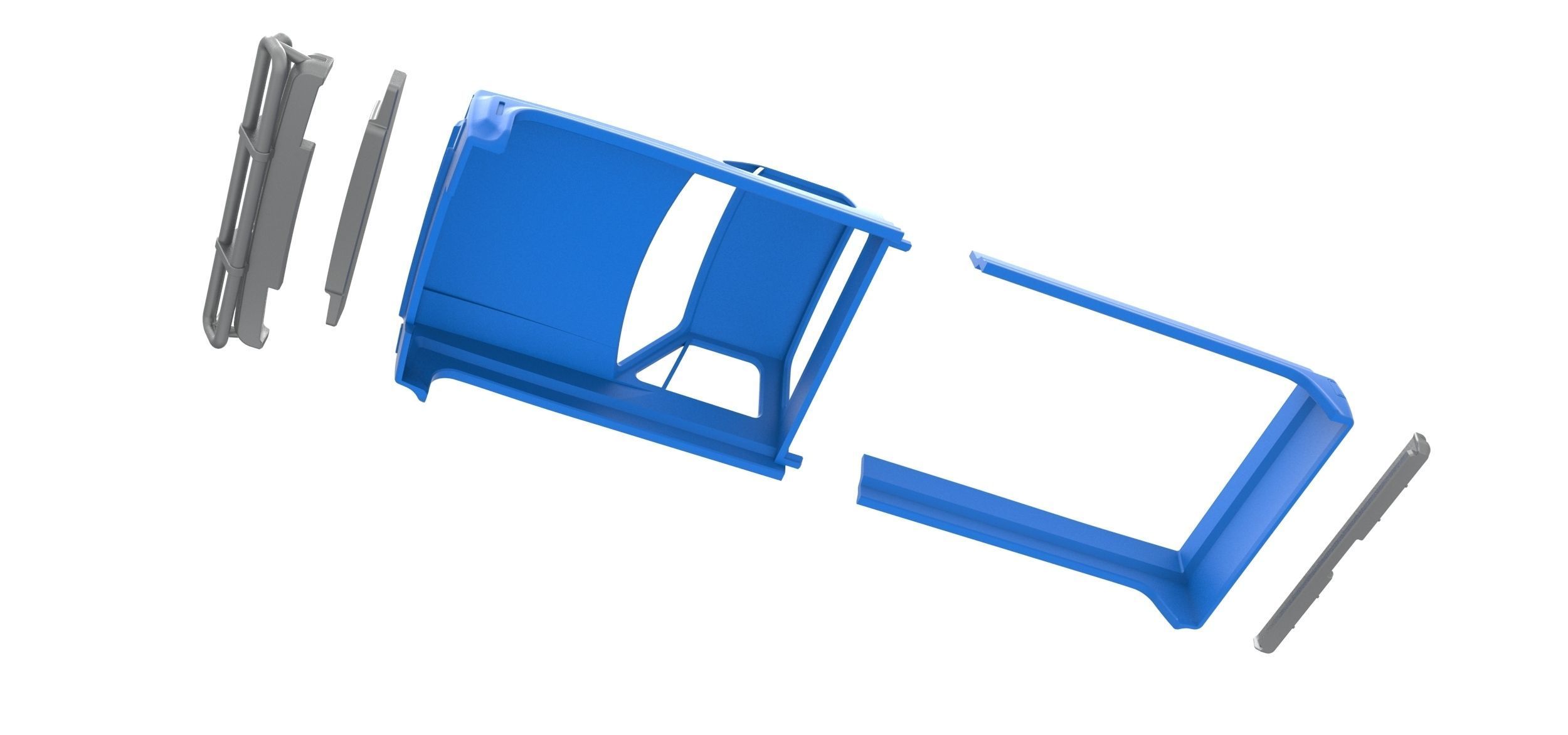 Shell for Vintage Monster tank Scale 1 to 25 3D print model_15