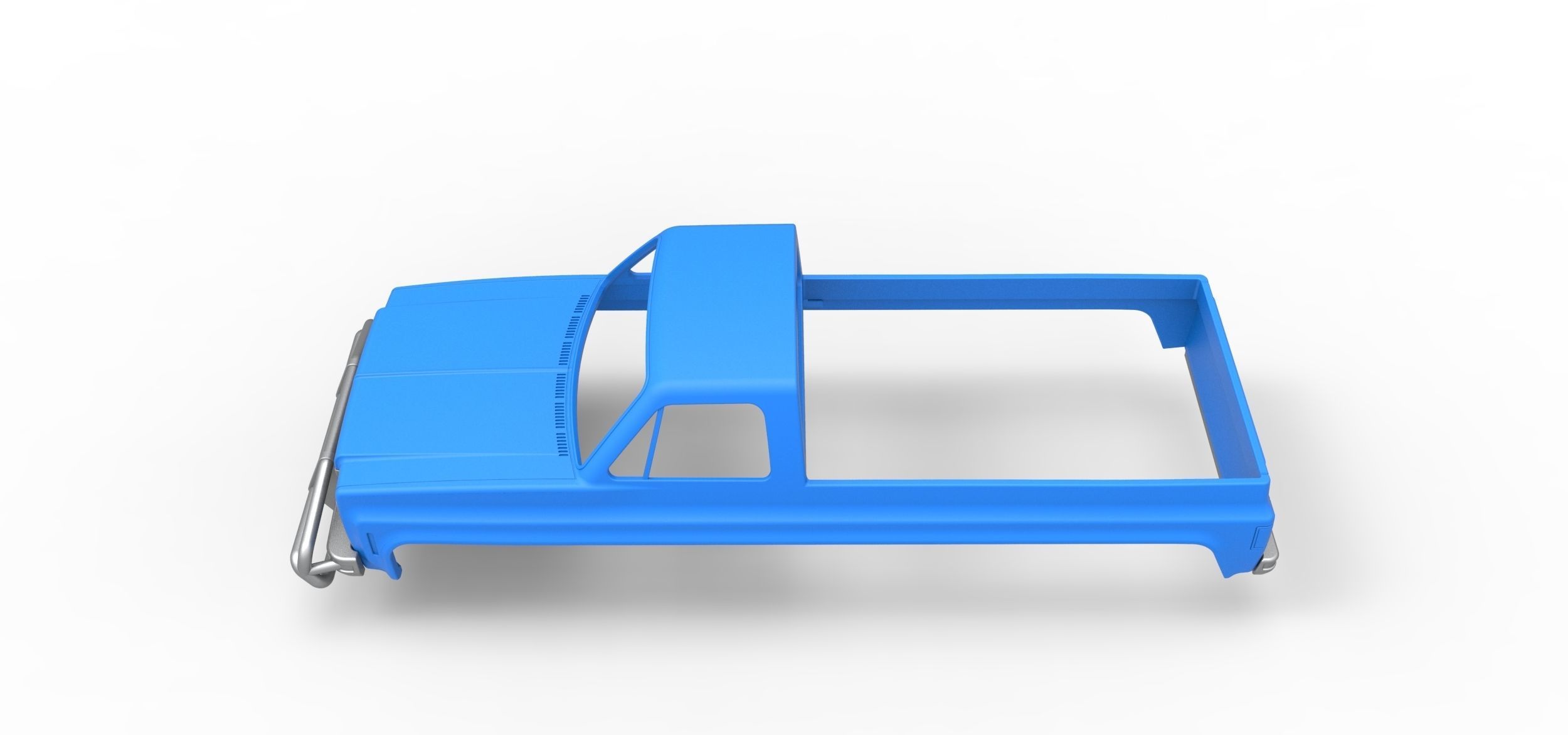 Shell for Vintage Monster tank Scale 1 to 25 3D print model_7