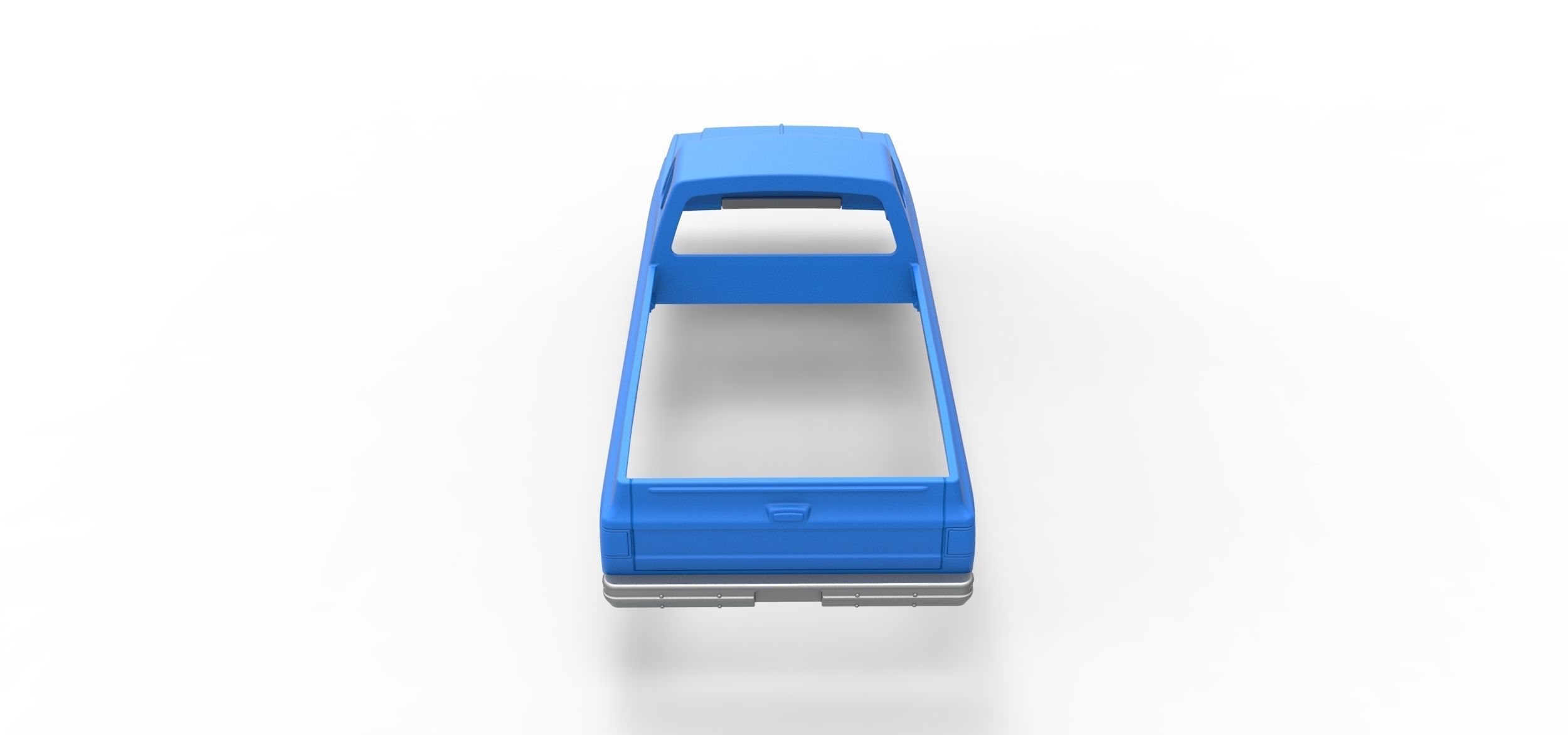 Shell for Vintage Monster tank Scale 1 to 25 3D print model_12