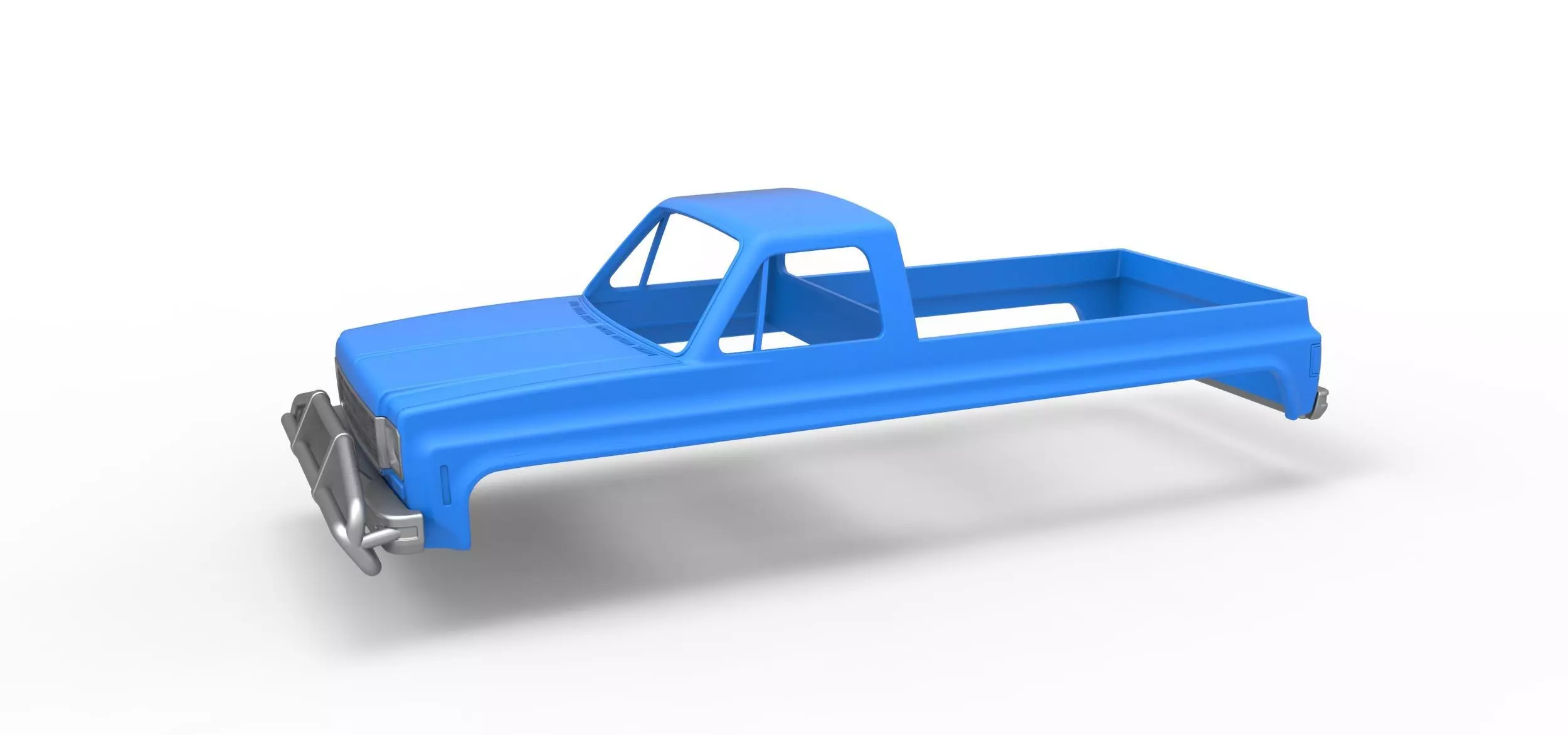 Shell for Vintage Monster tank Scale 1 to 25 3D print model_0