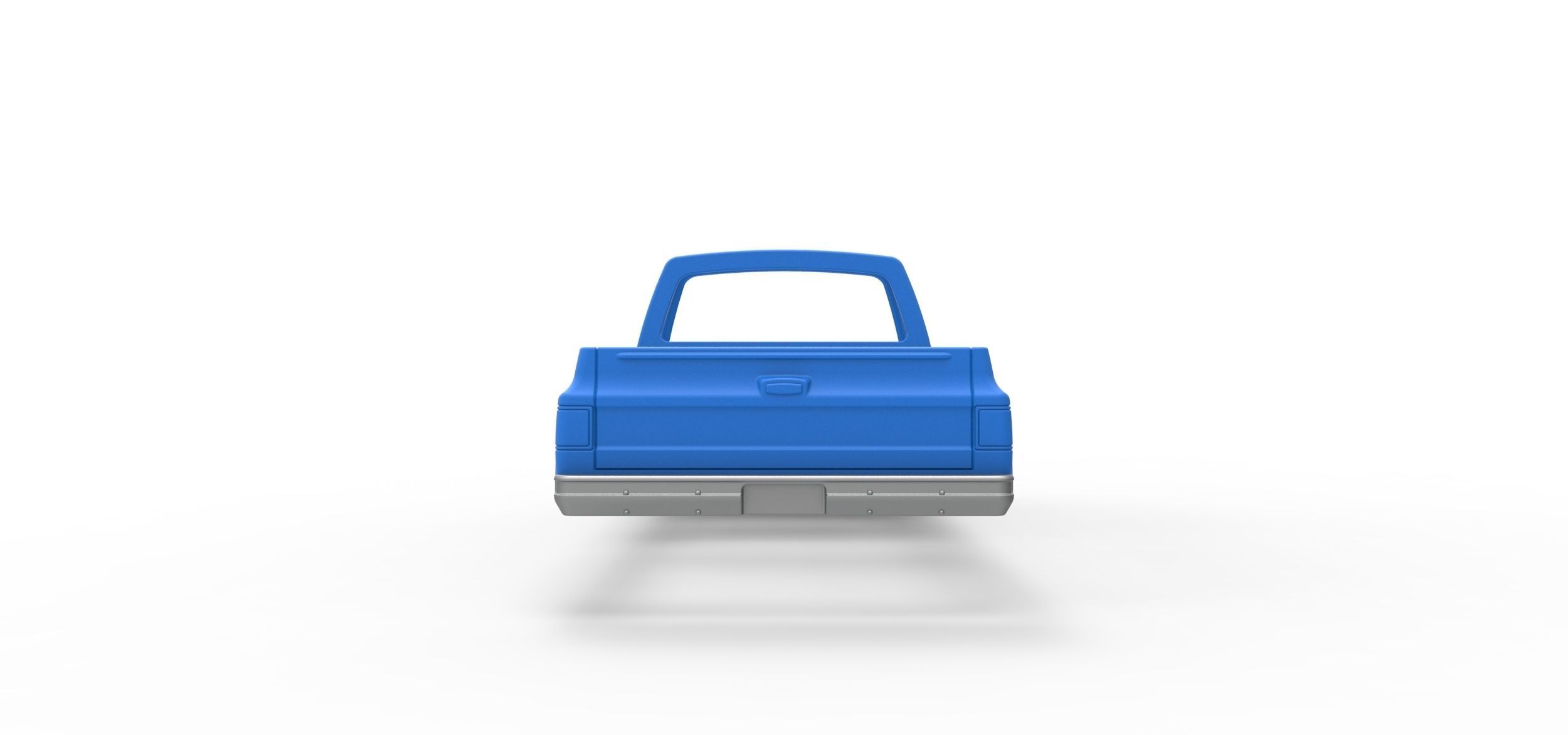 Shell for Vintage Monster tank Scale 1 to 25 3D print model_11