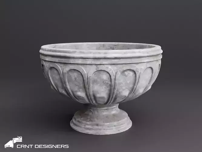 Stone Garden Vase