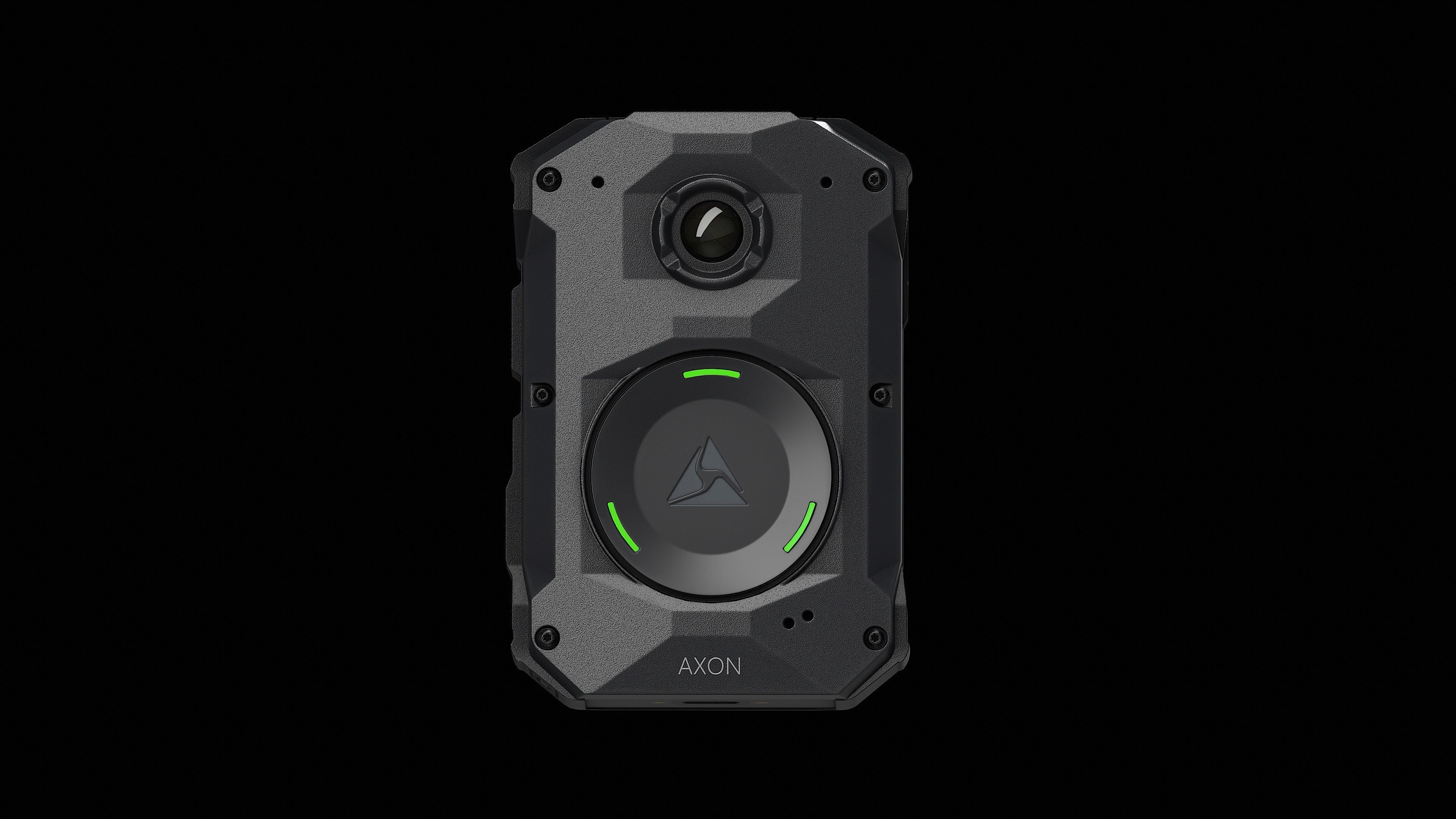 Axon Body 4 Body Camera Low-poly 3D model_1