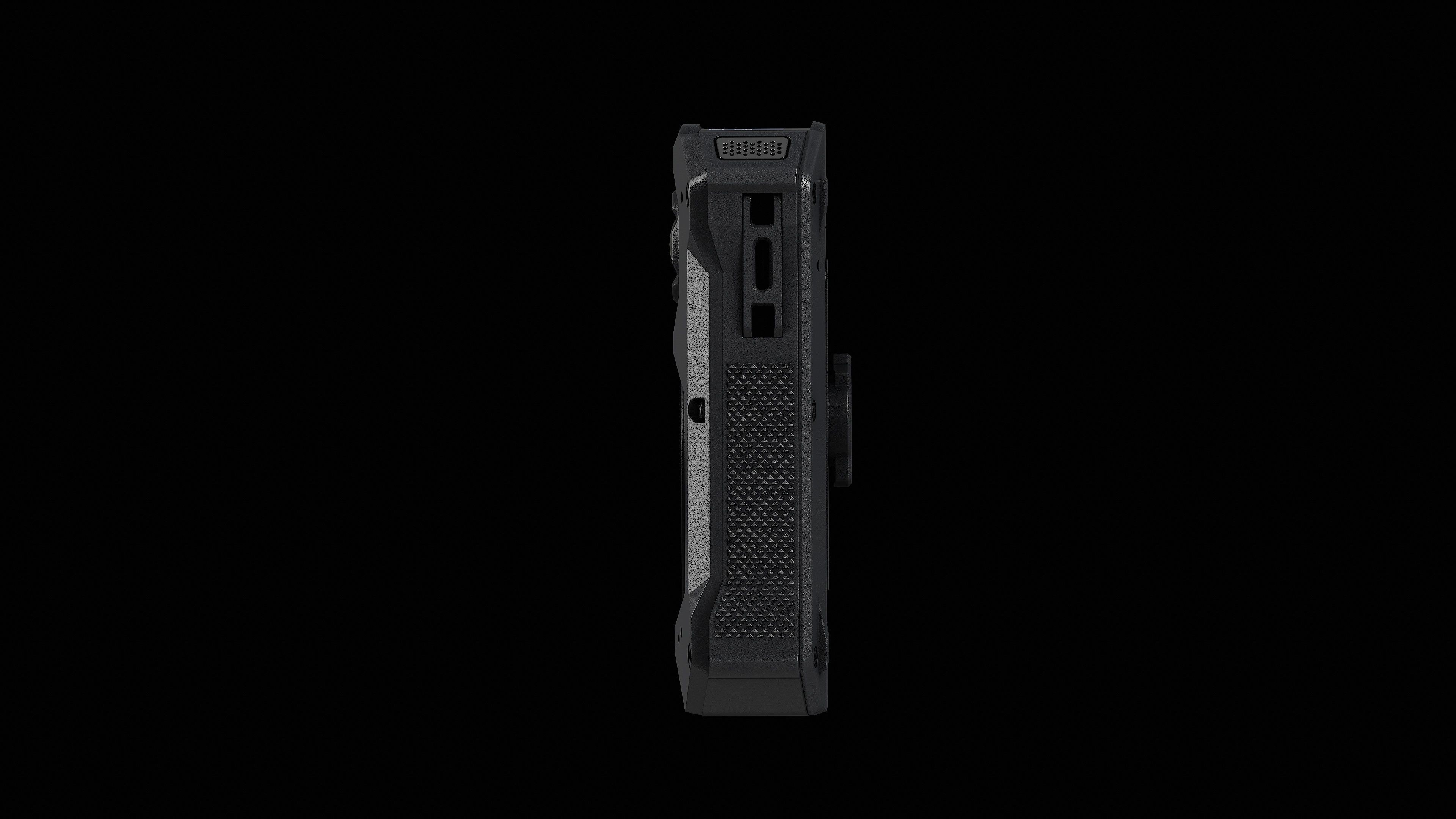 Axon Body 4 Body Camera Low-poly 3D model_3