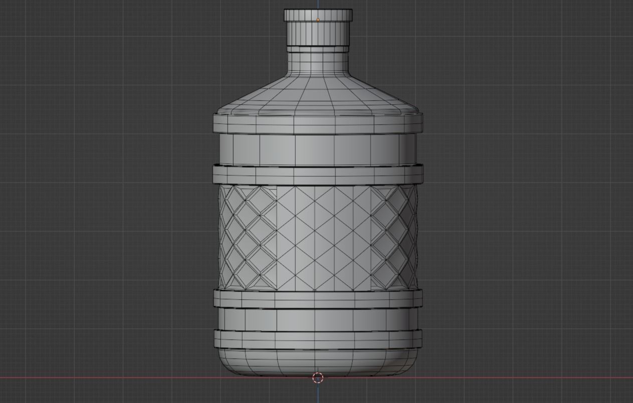 20L Water Bottle 3D model 3D model_4