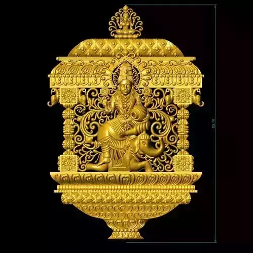 LAXMI PENDENT ANTIQUE 