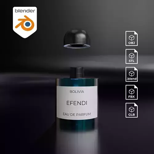 Pro Parfum model Low-poly 3D model