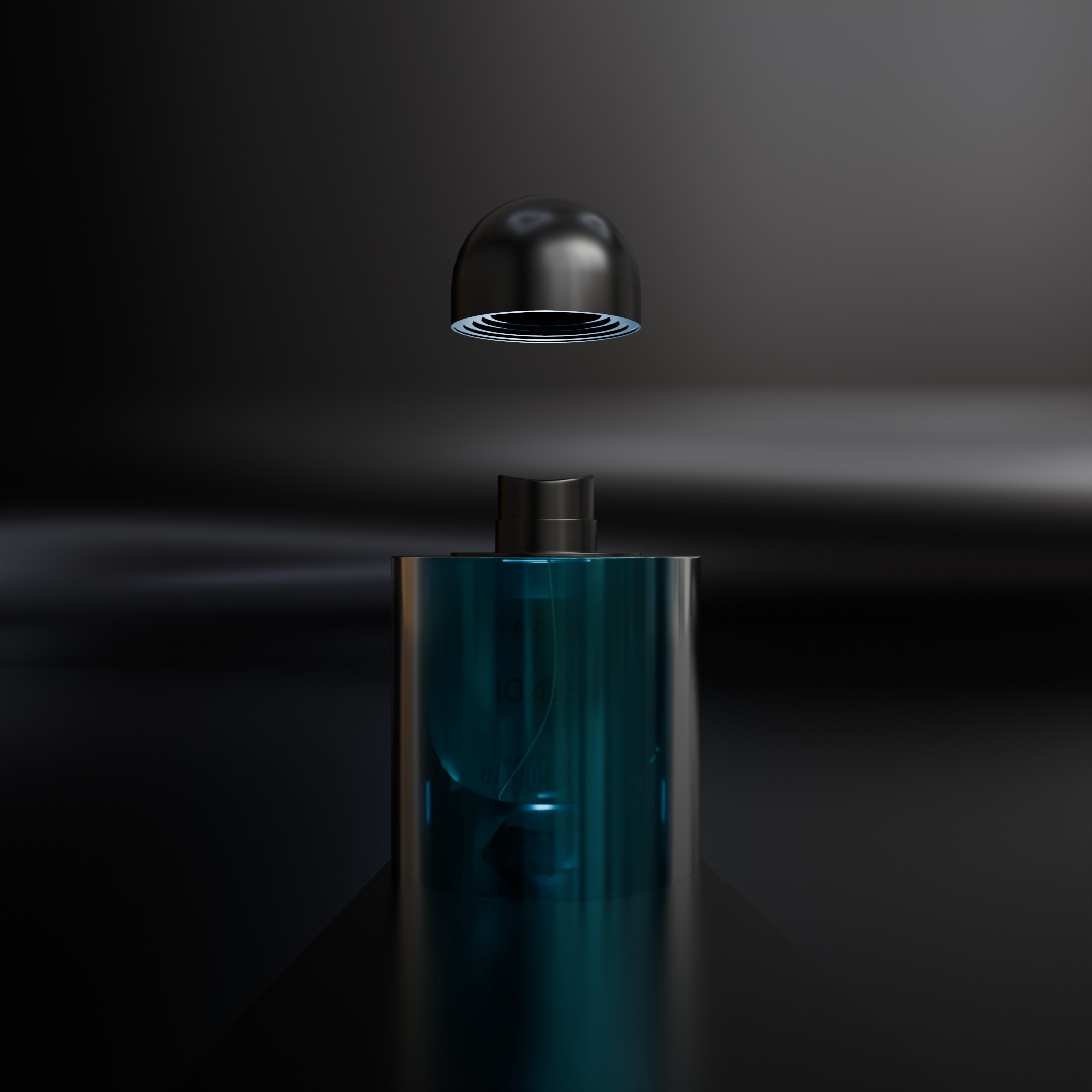 Pro Parfum model Low-poly 3D model_1
