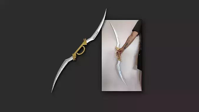 Ereshkigal Real Size - Ordem Paranormal RPG 3D print model