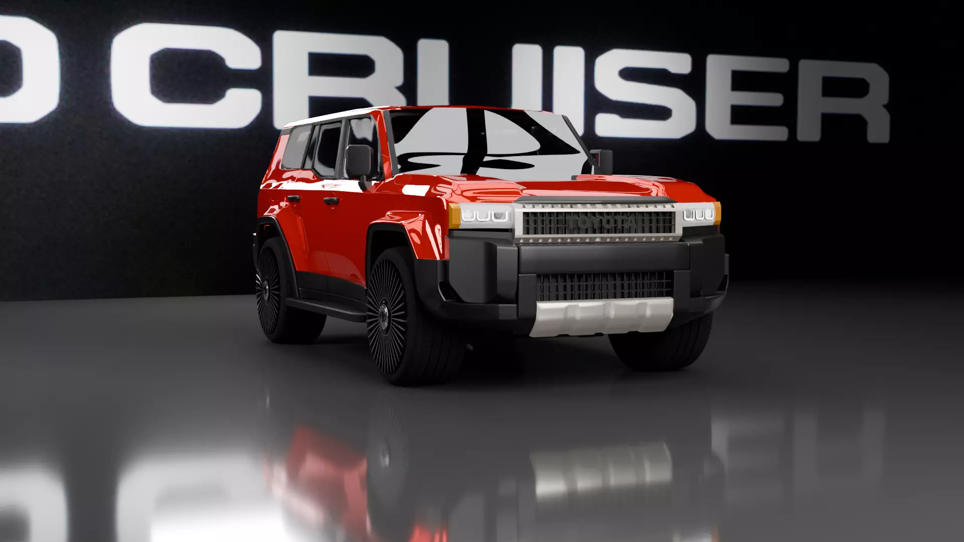 2024 Toyota Landcruiser Free 3D model