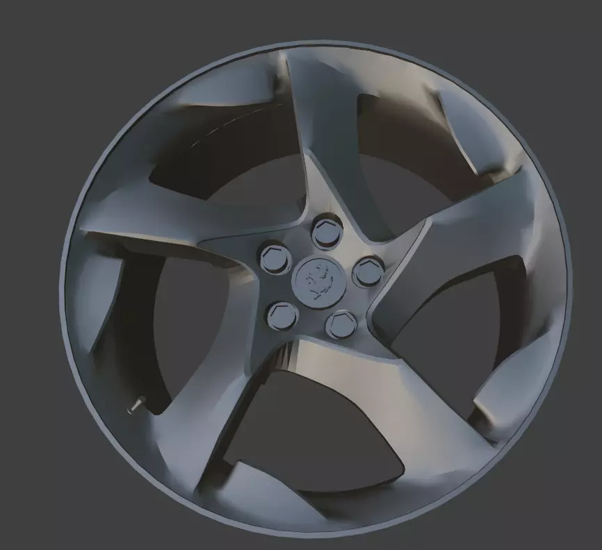 Ferrari SF90 XX Stradale OEM Wheels Rims 3D Print Ready 3D print model_0