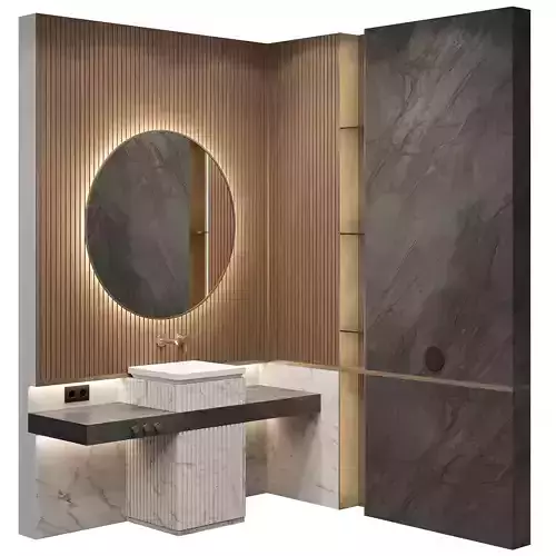 Bathroom furniture RJ Easy Design 05 3D model