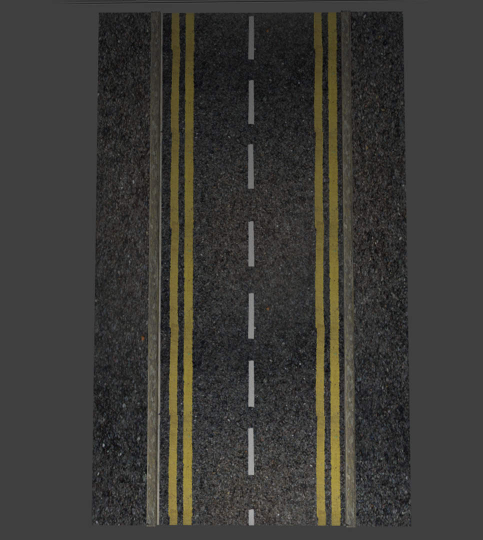 High detail Road 3D model_1