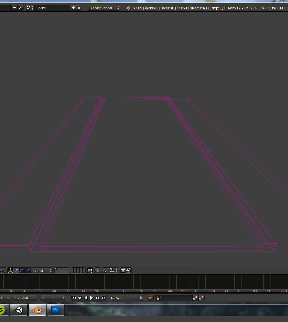 High detail Road 3D model_3