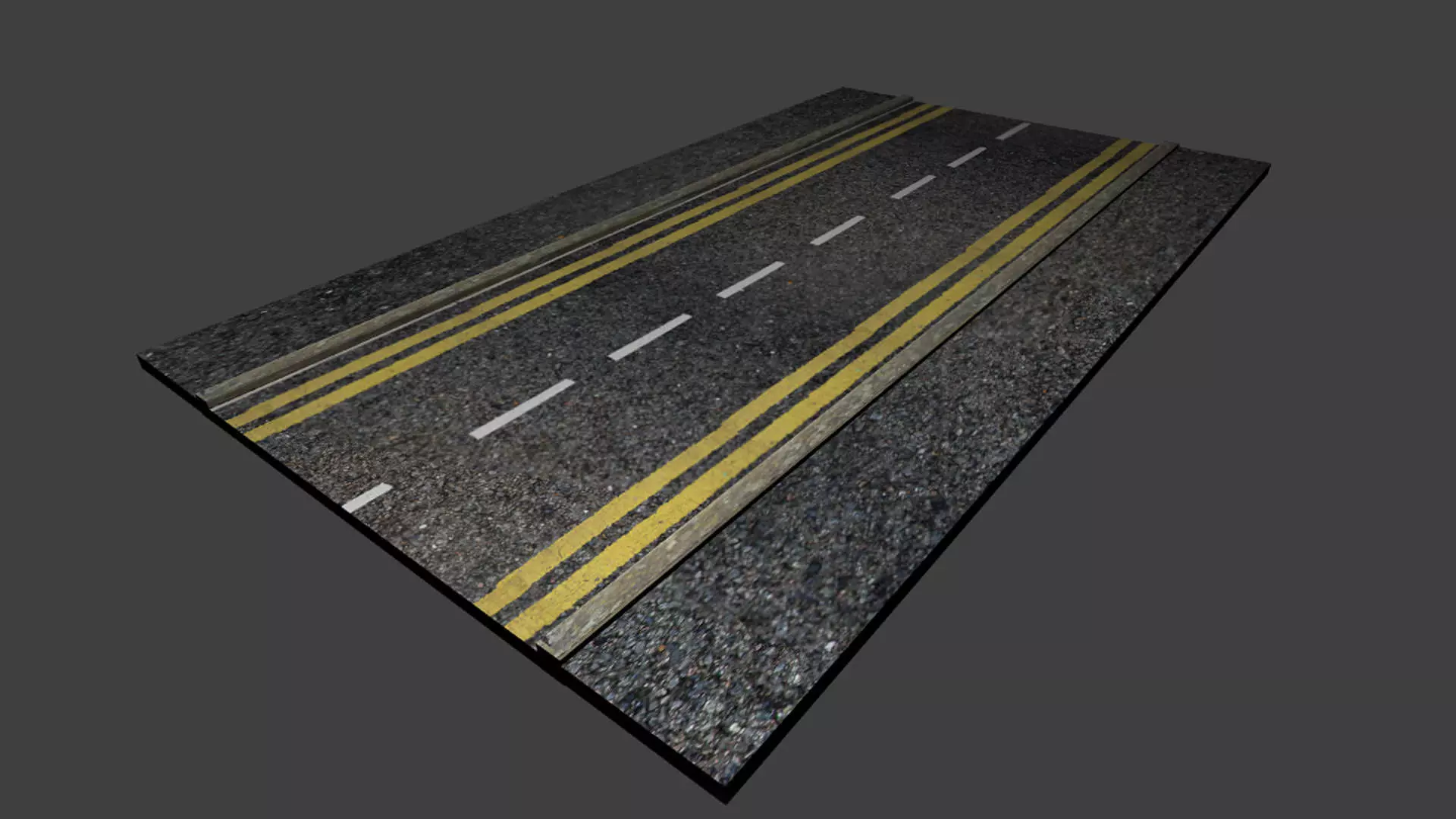 High detail Road 3D model_0