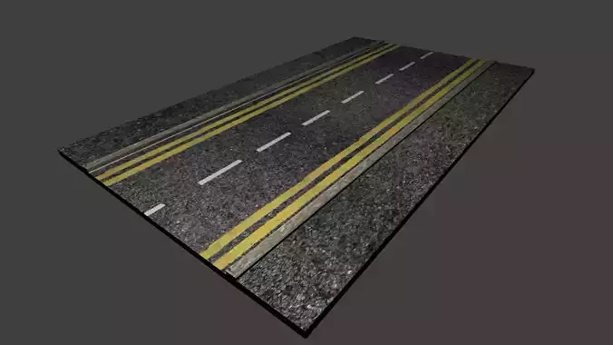 High detail Road 3D model