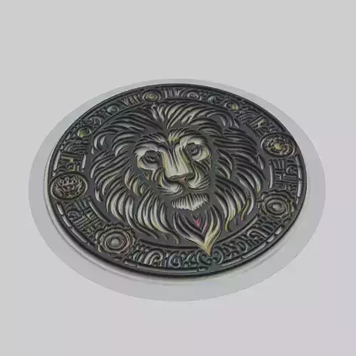 Lion Animal Print 3d Model Lion Cnc Router Laser Lion 3d Printer