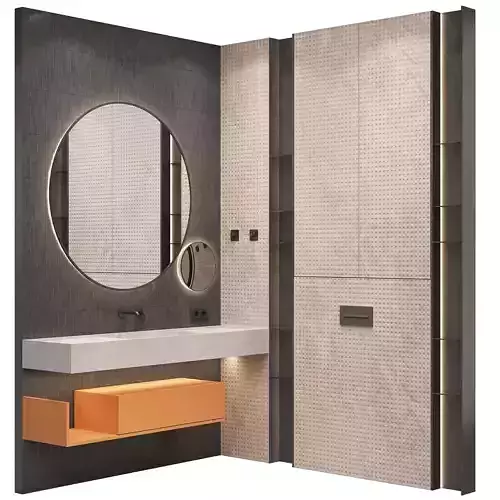 Bathroom furniture RJ Easy Design 07 3D model