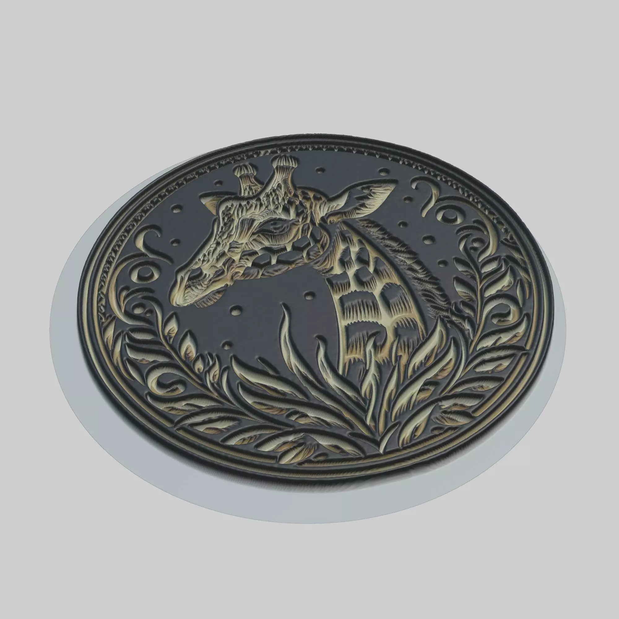 Giraffe Animal 3D print model_0