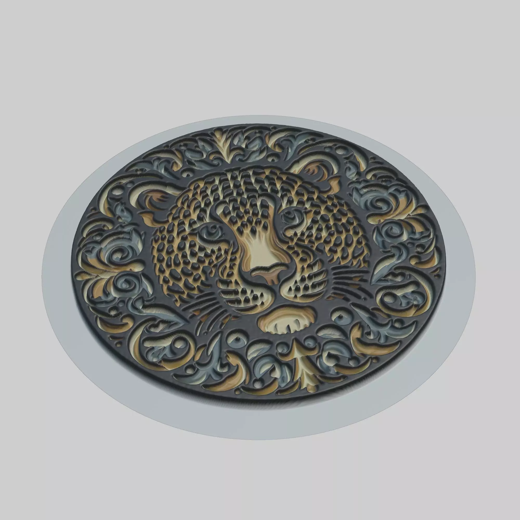 Leopard Animal 3D print model