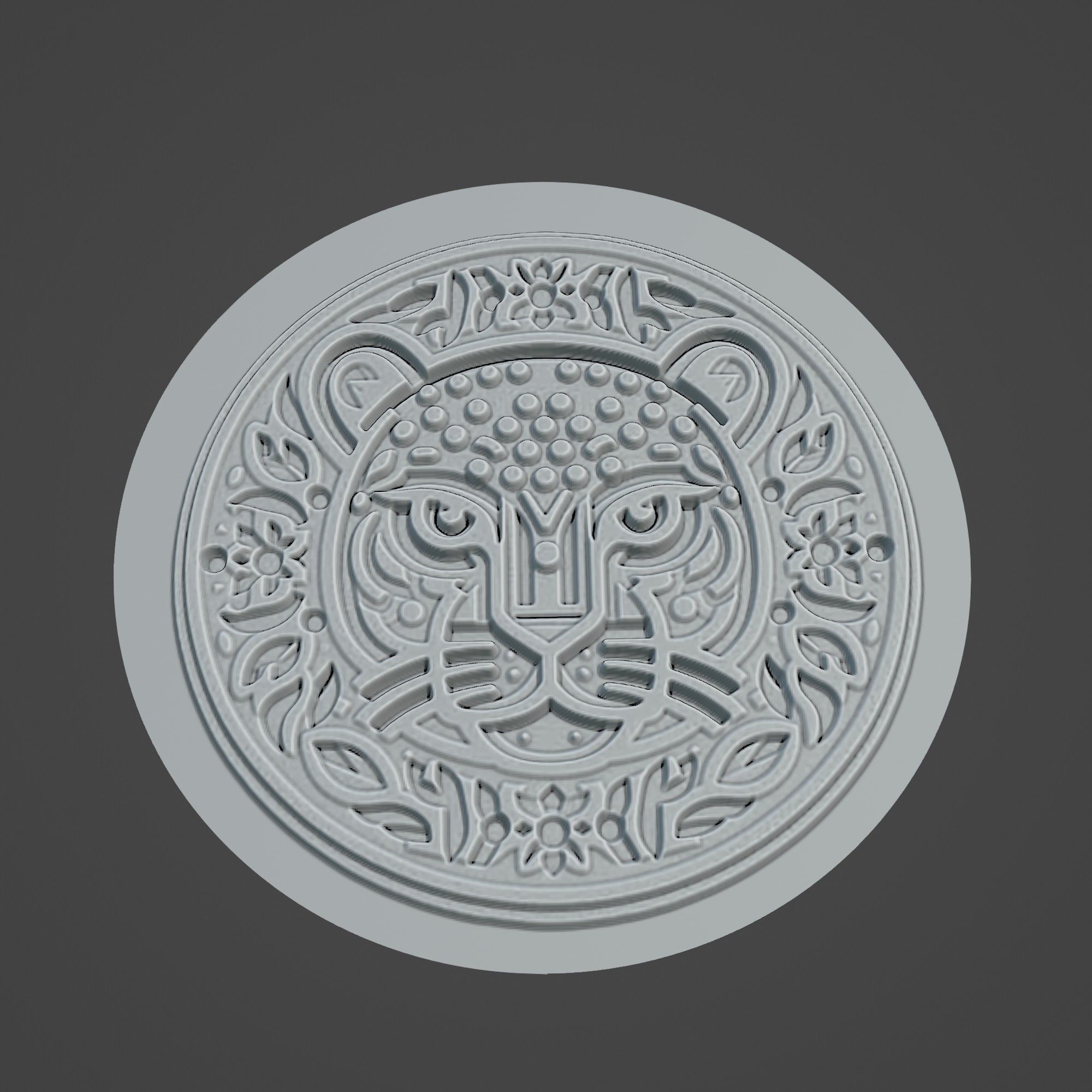 Jaguar Animal 3D print model_3