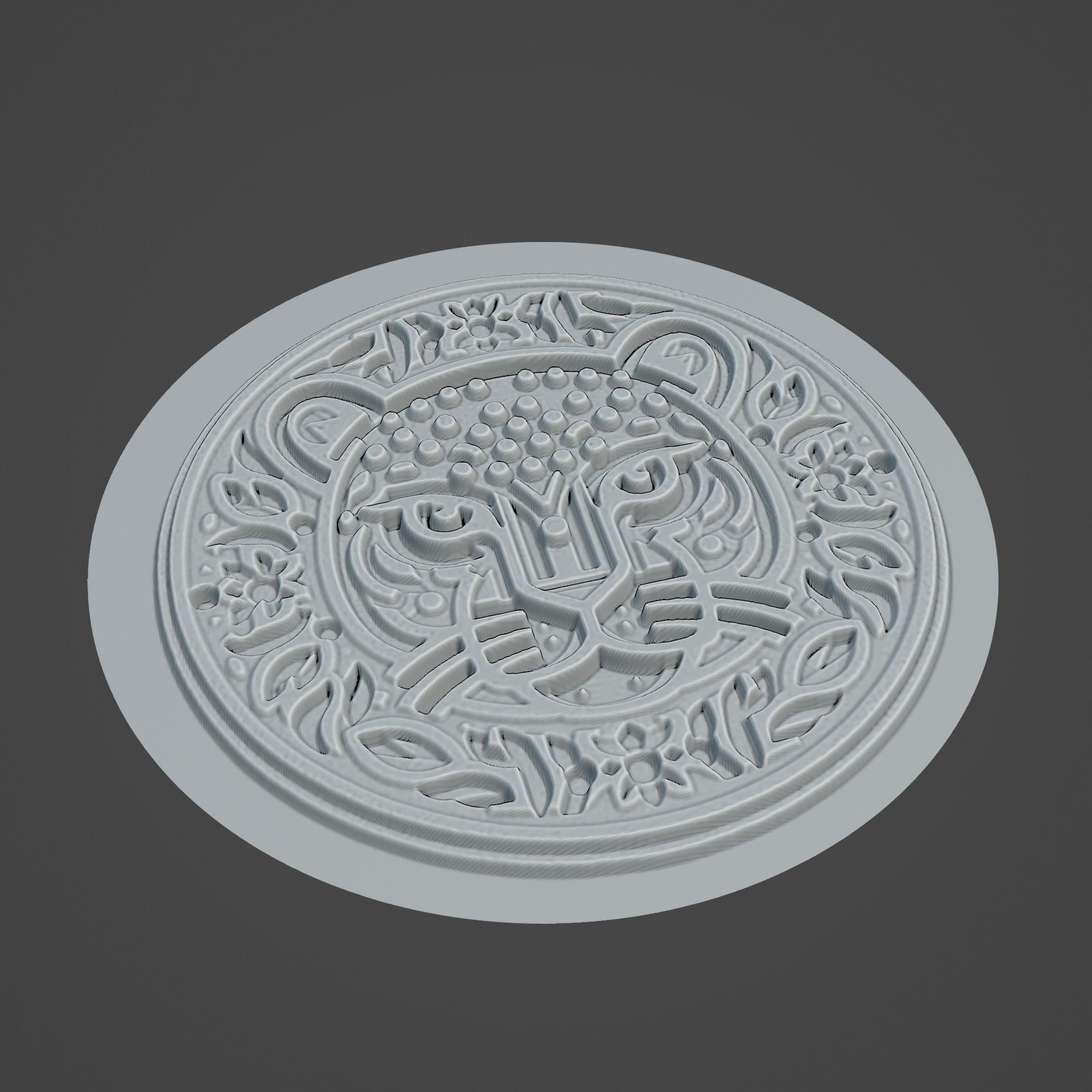 Jaguar Animal 3D print model_2