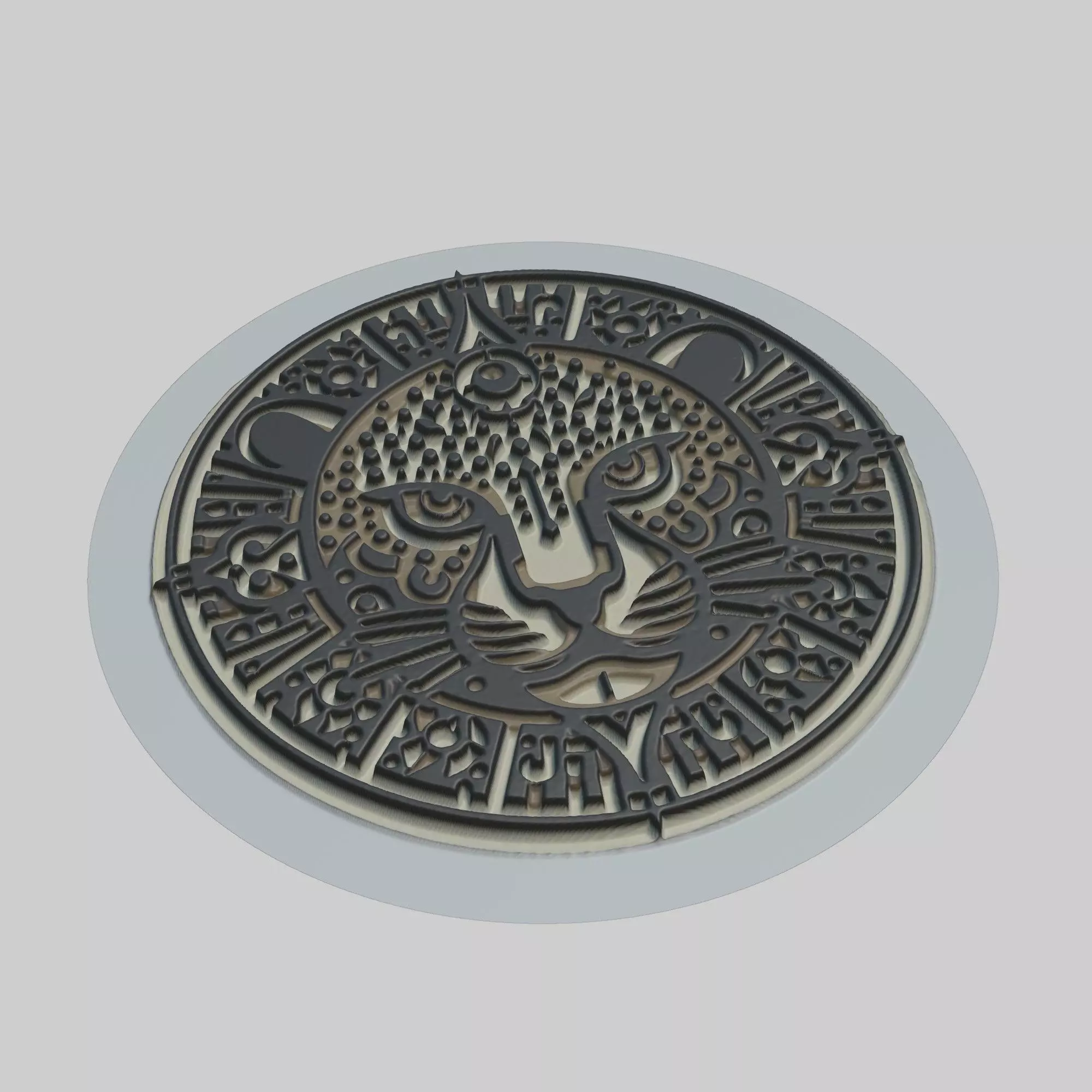 Jaguar Animal 3D print model_0