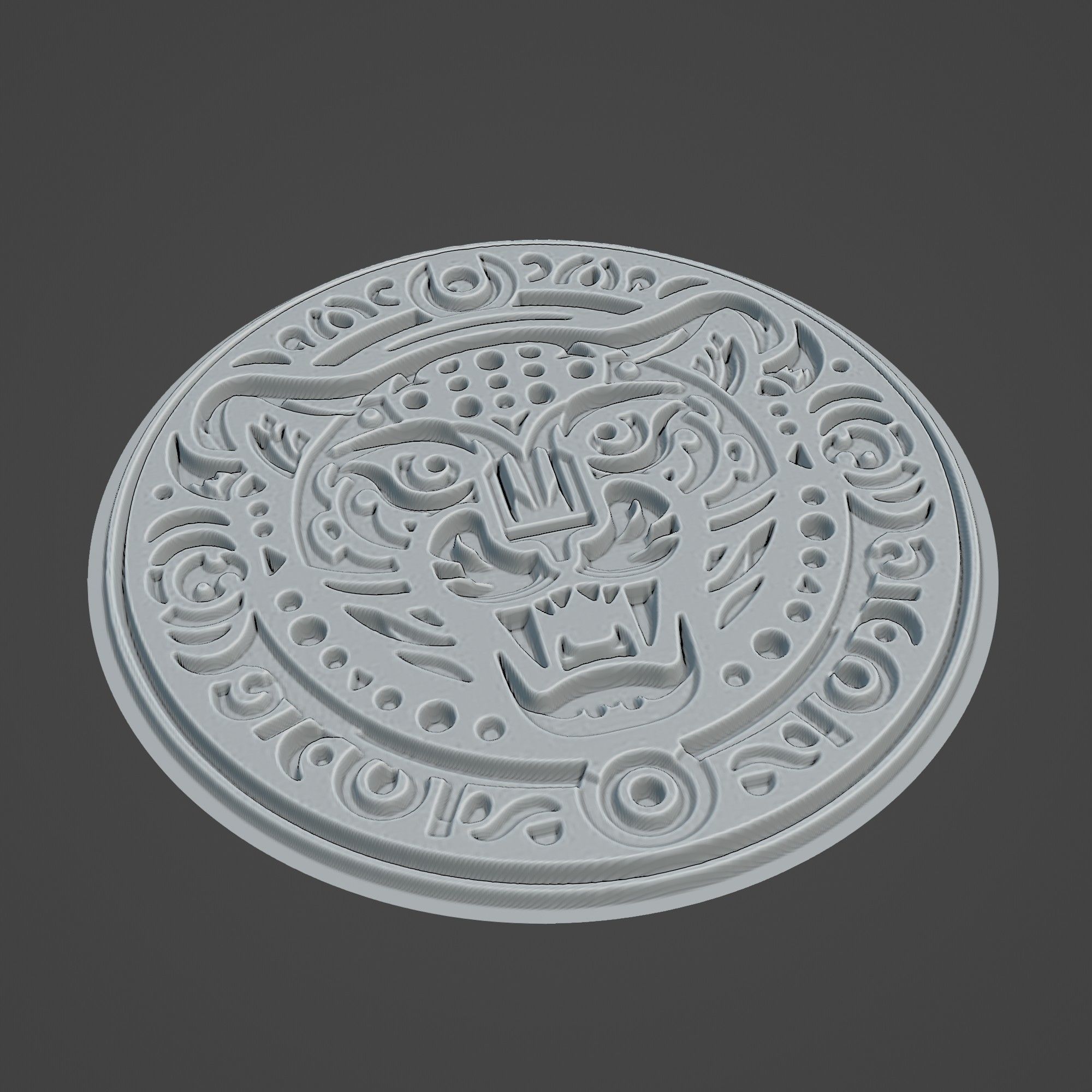 Jaguar Animal 3D print model_2