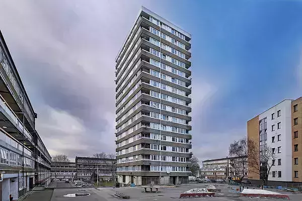 Detailed 3D Building Model for Architectural Visualization Low-poly 3D model