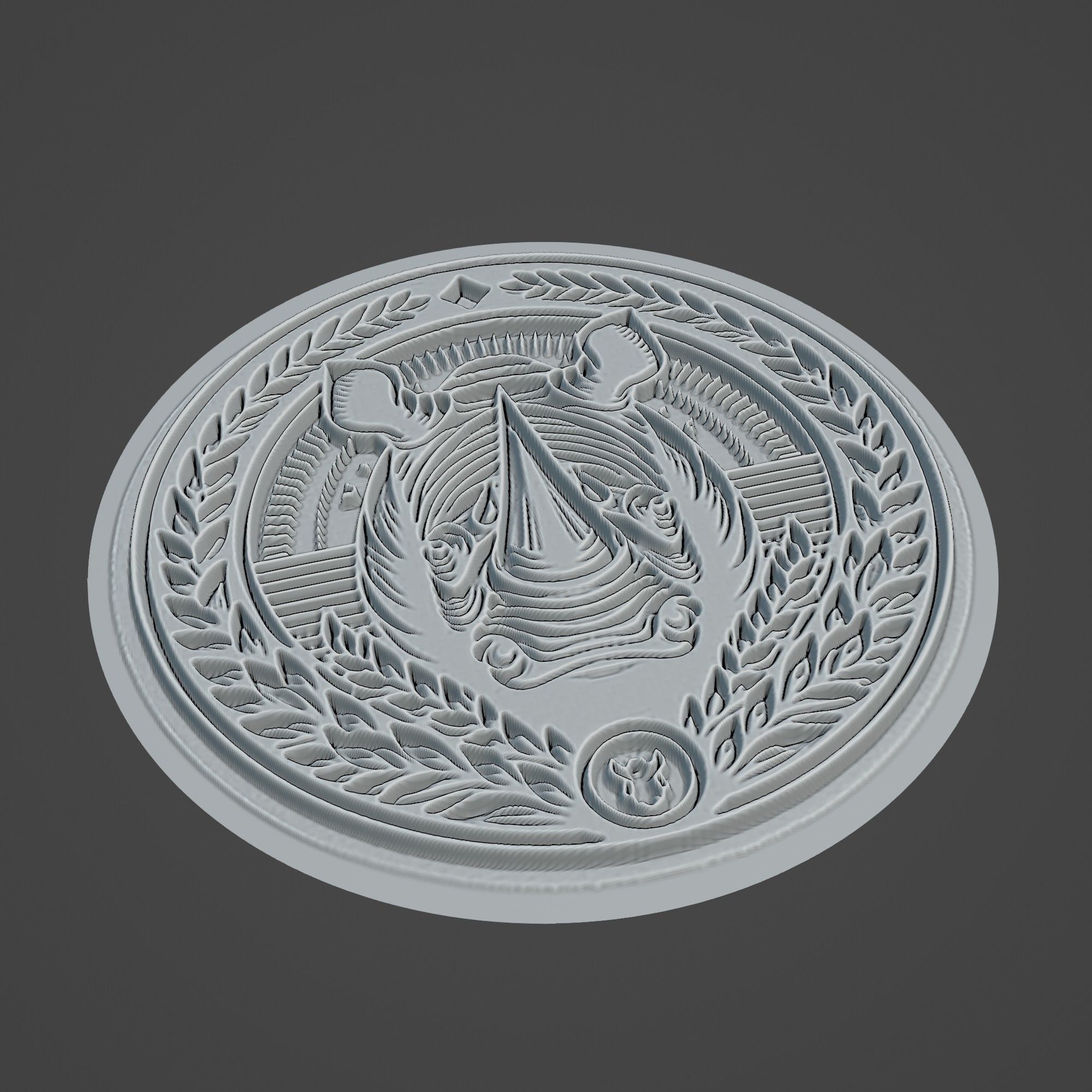 Rhinoceros Animal 3D print model_2